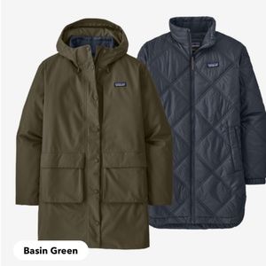 NWT- PATAGONIA Pine Bank- 3 in 1 Parka